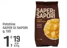 Supermercati Dok Patatine SAPER DI SAPORI offerta