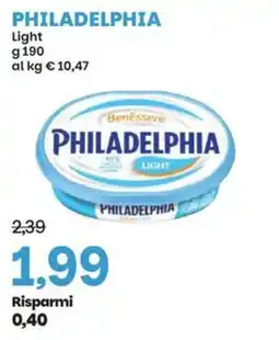 Prix Quality PHILADELPHIA Light offerta