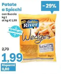 Prix Quality Golden River Patate a Spicchi offerta