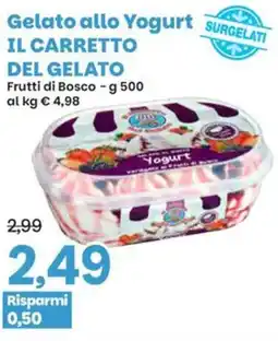 Prix Quality Gelato allo Yogurt SURGELATI IL CARRETTO DEL GELATO offerta
