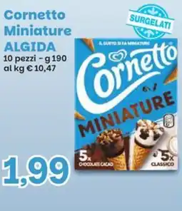 Prix Quality Cornetto Miniature ALGIDA offerta