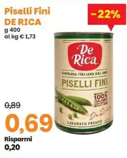 Prix Quality Piselli Fini DE RICA offerta