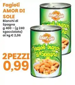 Prix Quality Fagioli AMOR DI SOLE offerta