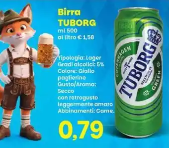Prix Quality Birra TUBORG offerta