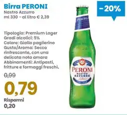 Prix Quality Birra PERONI offerta