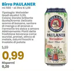 Prix Quality Birra PAULANER offerta