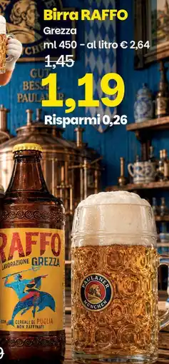 Prix Quality Birra RAFFO offerta