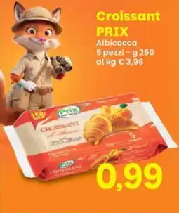 Prix Quality Croissant PRIX Albicocca offerta
