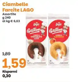 Prix Quality Ciambelle Farcite LAGO offerta