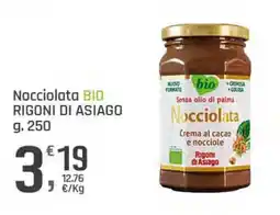 Supermercati Dok Nocciolata Bio RIGONI DI ASIAGO offerta