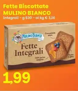Prix Quality Fette Biscottate MULINO BIANCO offerta