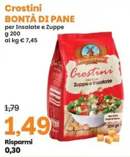 Prix Quality Crostini BONTÀ DI PANE offerta