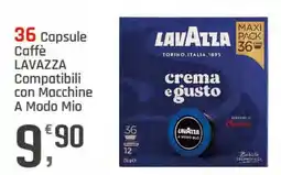 Supermercati Dok 36 Capsule Caffè Lavazza Compatibili con Macchine A Modo Mio offerta