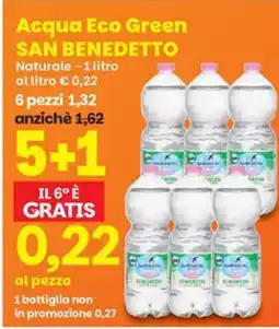 Prix Quality Acqua Eco Green SAN BENEDETTO offerta