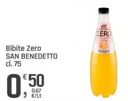 Supermercati Dok Bibite Zero SAN BENEDETTO offerta