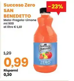 Prix Quality Succoso Zero SAN BENEDETTO offerta