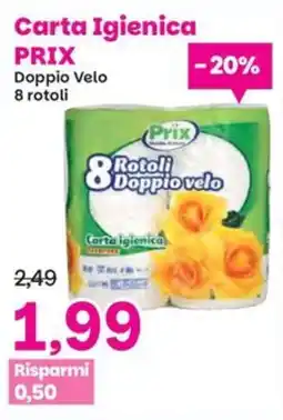 Prix Quality Carta Igienica PRIX offerta