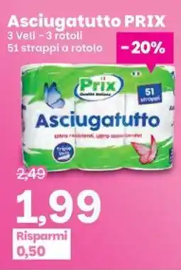 Prix Quality Asciugatutto PRIX offerta
