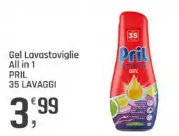 Supermercati Dok Gel Lavastoviglie All in 1 PRIL offerta