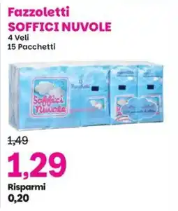 Prix Quality Fazzoletti SOFFICI NUVOLE offerta