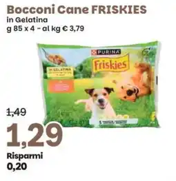 Prix Quality Bocconi Cane FRISKIES offerta