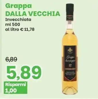 Prix Quality Grappa DALLA VECCHIA offerta