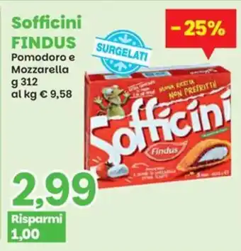 Prix Quality Sofficini FINDUS offerta