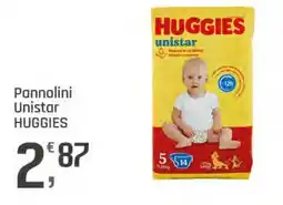 Supermercati Dok Pannolini Unistar HUGGIES offerta