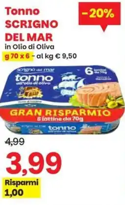 Prix Quality Tonno SCRIGNO DEL MAR offerta