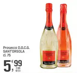 Supermercati Dok Prosecco D.O.C.G. SANT'ORSOLA offerta