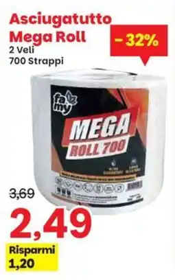 Prix Quality Asciugatutto Mega Roll offerta