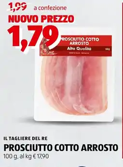 ALDI Il tagliere del re prosciutto cotto arrosto offerta