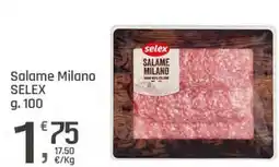 Supermercati Dok Salame Milano SELEX offerta