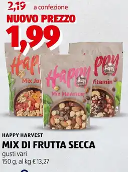 ALDI Happy harvest mix di frutta secca offerta