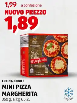 ALDI Cucina nobile mini pizza margherita offerta