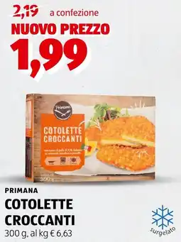 ALDI Primana cotolette croccanti offerta