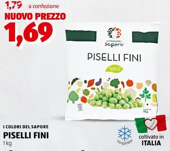 I colori del sapore piselli fini