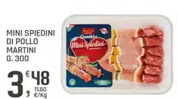 Supermercati Dok Mini spiedini di pollo MARTINI offerta