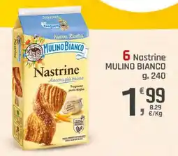 Supermercati Dok 6 Nastrine MULINO BIANCO offerta