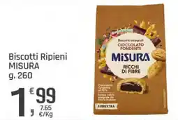 Supermercati Dok Biscotti Ripieni MISURA offerta