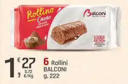Supermercati Dok 6 Rollini BALCONI offerta