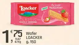 Supermercati Dok Wafer LOACKER offerta