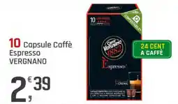 Supermercati Dok 10 Capsule Caffè Espresso VERGNANO offerta