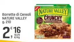 Supermercati Dok Barrette di Cereali NATURE VALLEY offerta