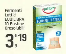 Supermercati Dok Fermenti lattici equilibra 10 bustine orosolubili offerta