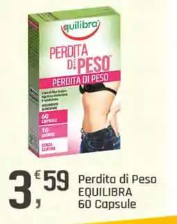 Supermercati Dok Perdita di peso equilibra 60 capsule offerta