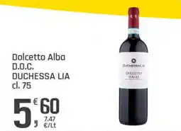 Supermercati Dok Dolcetto Alba D.O.C. DUCHESSA LIA offerta