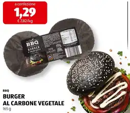 ALDI BBQ burger al caregne vegetale offerta
