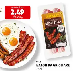 ALDI Tulip bacon da grigliare offerta