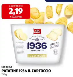 ALDI San carlo patatine 1936 il cartoccio offerta